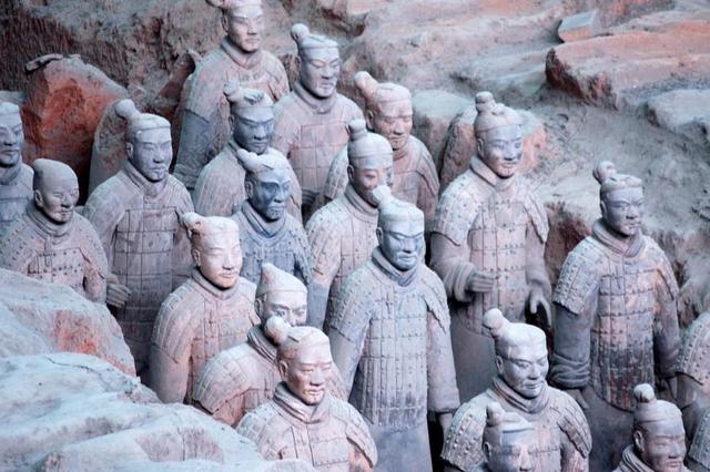 中国 兵马俑 勇士 旅行