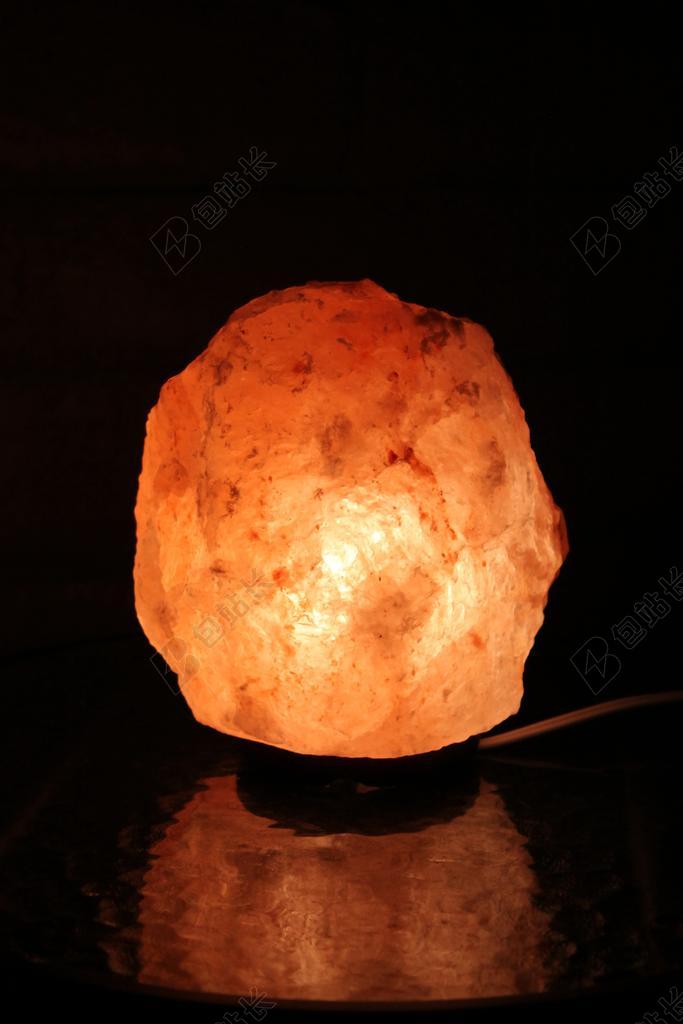 喜马拉雅盐灯 发光 健康 橙色 灯 光 纯度 小夜灯 温暖