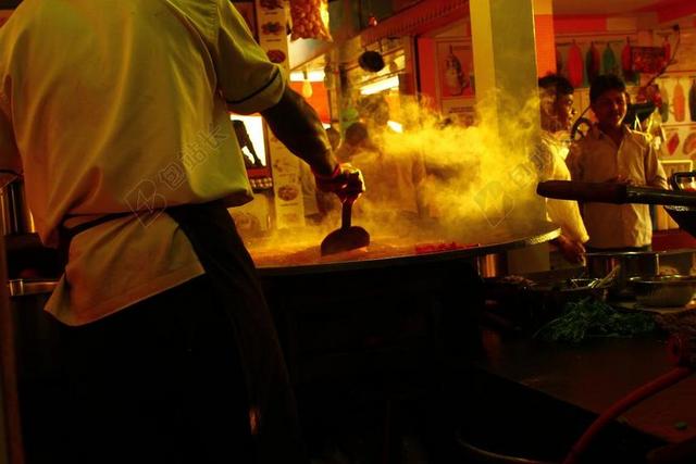 DOSAS 烘烤 烹饪 厨师 路边 供应商
