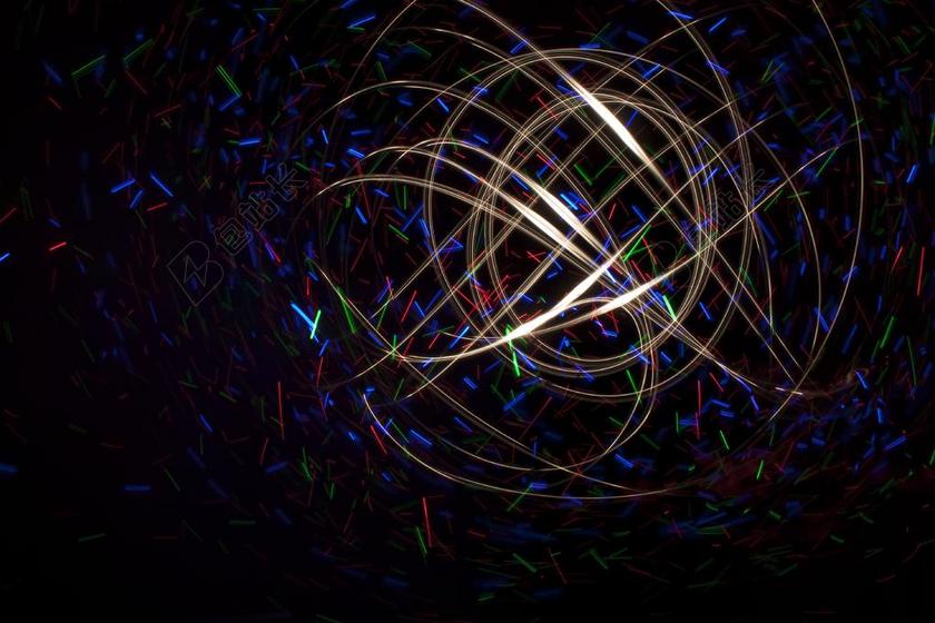 时尚LED灯背景图片