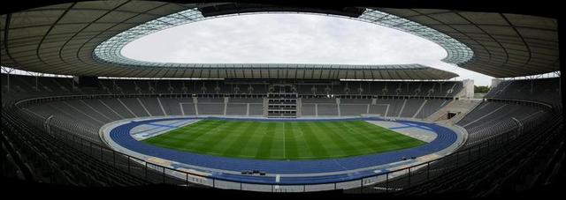 奥林匹克体育场 大球场 柏林 FUSSBALLSTADTION