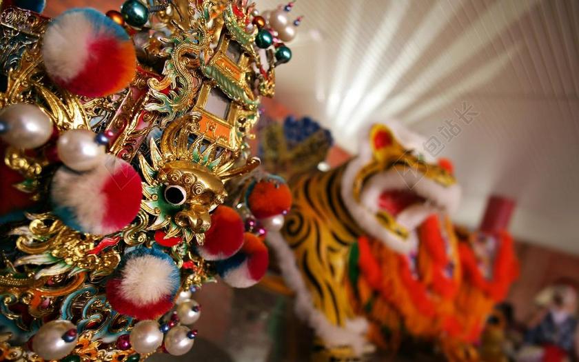 彩色艺术中式中国的古典装饰品装饰品设计背景图片