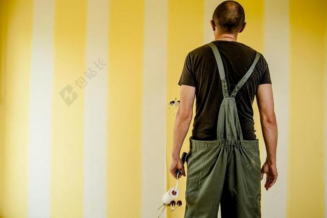 建筑 画家 绘画 小条 涂料 专业 员工 生成器 建设者