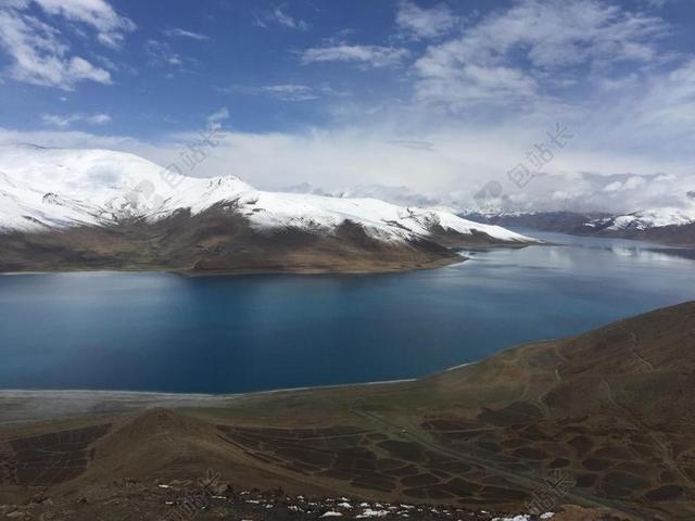 西藏 风景 羊湖