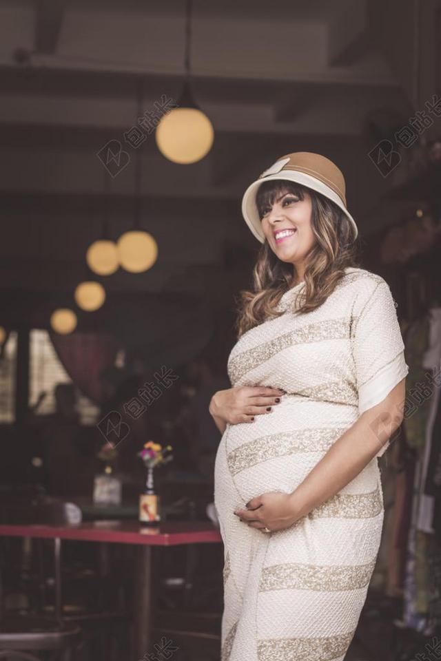 怀孕的女人 老式怀孕 葡萄酒 复古 怀孕 产妇的测试 怀孕测试