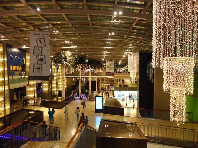 迪拜 商铺 商店 商城 建设 室内 人 结构 业务 灯