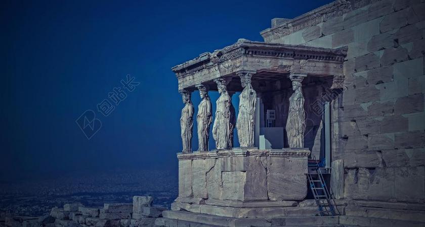 雅典 卫城 雅典卫城 ERECHTEION 希腊