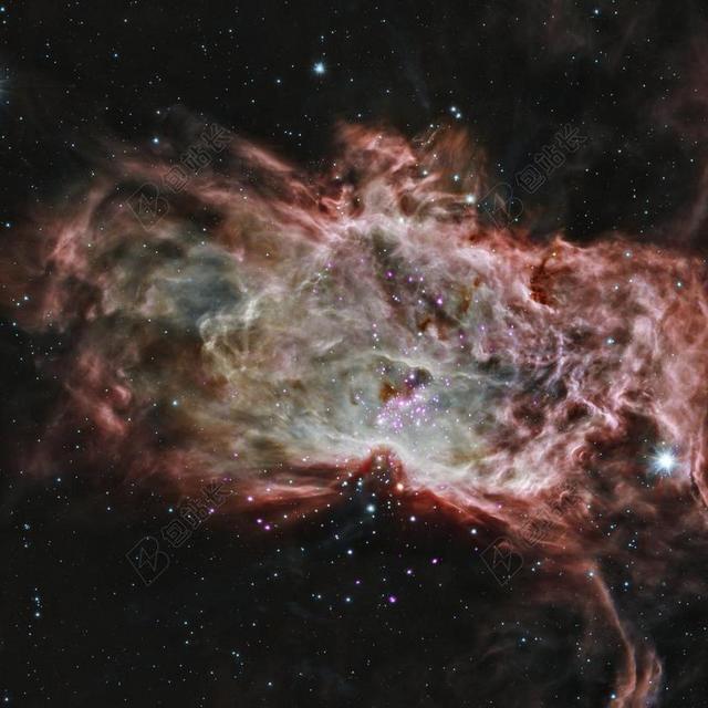 黑色夜晚星空星海北极光背景图片