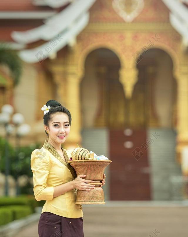 摄影时尚女子模特背景图片
