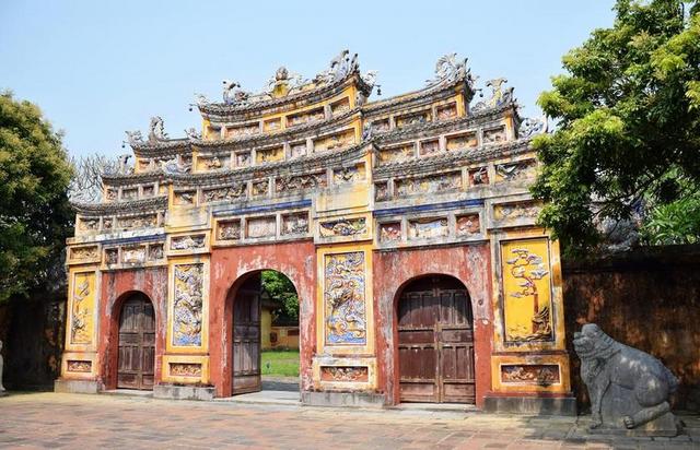 色调架构 顺化市越南 越南 旅游 联合国教科文组织 亚洲