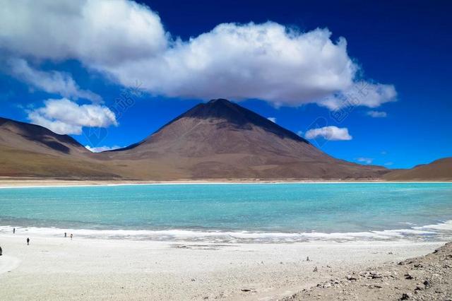 火山 盐湖 阿塔卡马沙漠 沙漠 干 智利 景观 南美洲 高原
