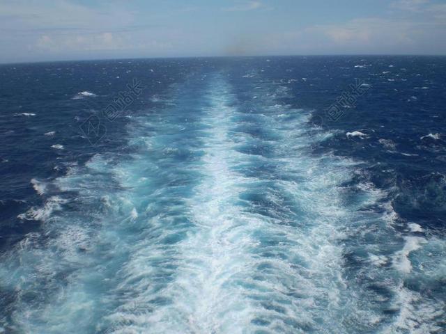 舰船尾流 唤醒 海