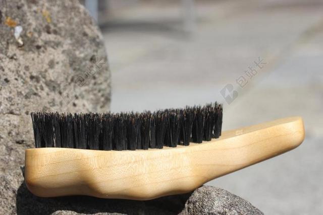简约头发护理梳头背景图片