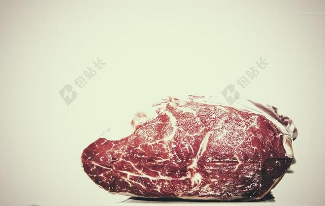 牛肉肉食材红色冷冻肉背景图片
