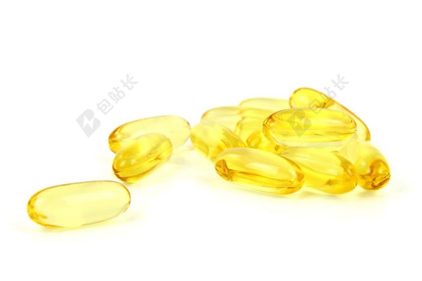 胶囊 鳕鱼 饮食 脂肪 鱼 食品 健康 孤立 石油 欧米茄