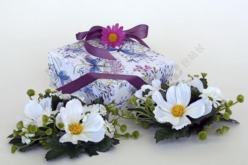 礼物 循环 缎带 包装纸 制造 礼品 庆祝 生日 给 快乐