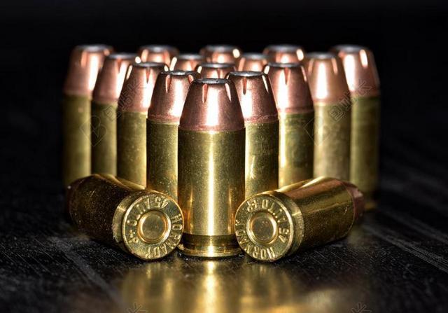 项目符号 弹药 黄铜 墨盒 口径 轮 ACP HORNADY