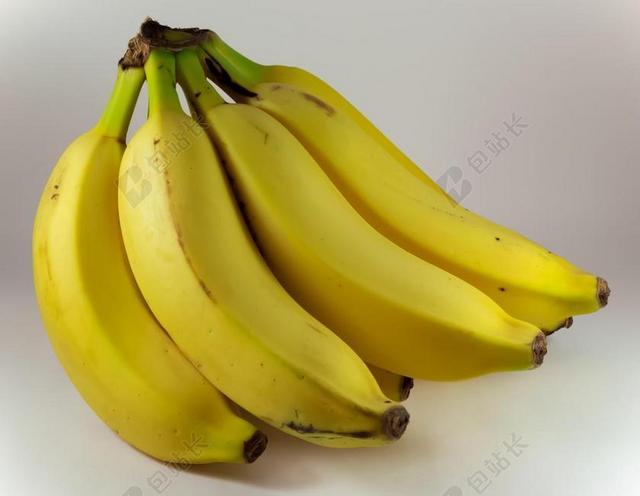 香蕉黄色水果食品成熟背景图片