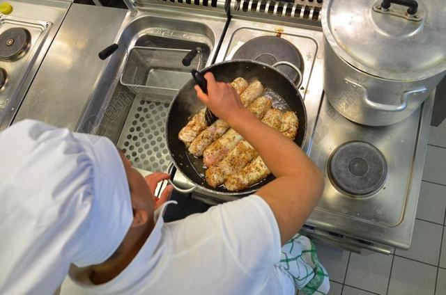 餐厅 厨房 厨师 食品