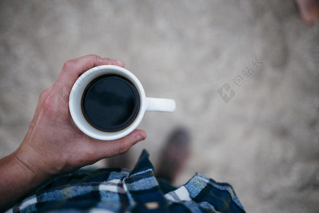 白色餐饮娱乐下午茶点西式餐点黑咖啡背景图片