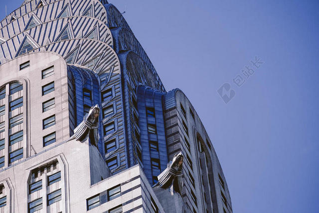 蓝色建筑欧美设计庄园特色教堂场地背景图片