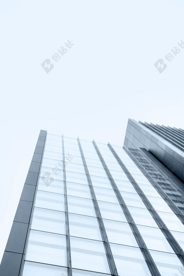 白色建筑白色的高楼外墙背景图片