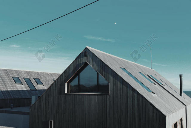 灰色建筑房子结构建筑学背景图片