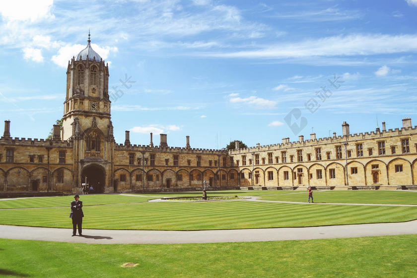 绿色教育自然教学楼学校背景图片