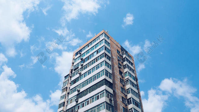老旧的民房背景图片