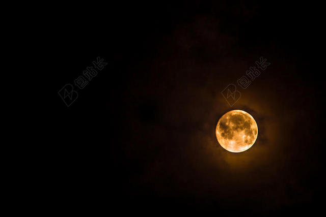 黑色艺术唯美月亮星球表面纹理背景图片