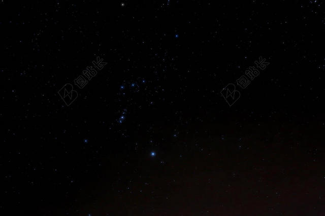 黑色天文自然星星天文馆宣传图片