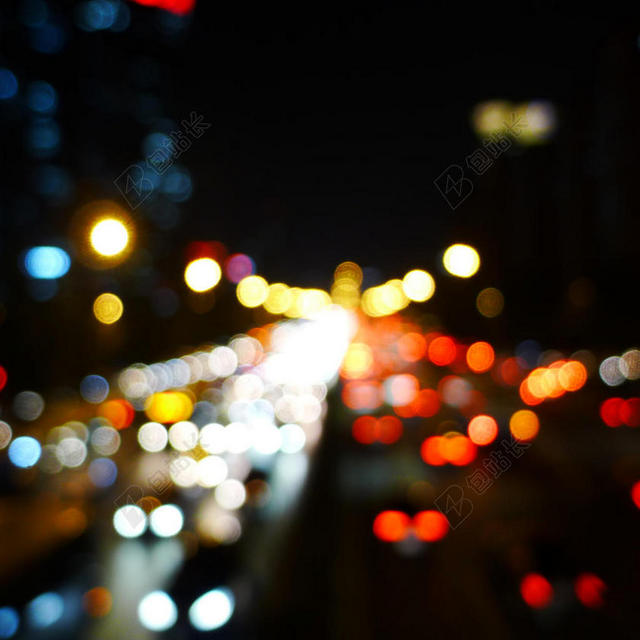 旅游唯美城市夜景超市背景图片