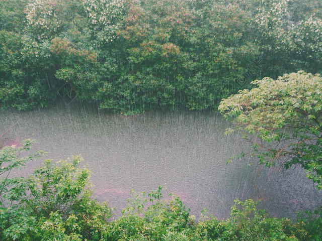 雨 下雨 忧郁 雨 下雨 惬意