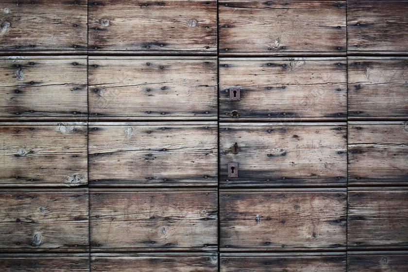 黄黑纹理木质木头划成的方格纹理设计背景图片