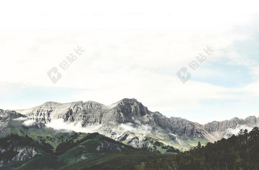 旅游自然山林背景图片