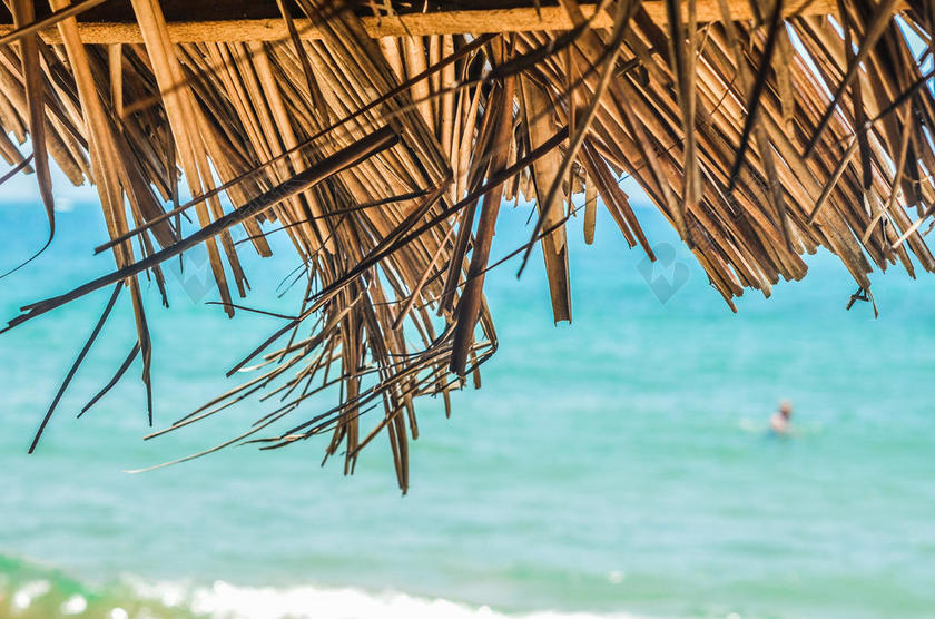 旅游自然海边度假背景图片