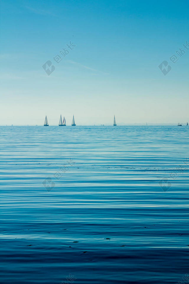 蓝色 船 海洋 帆船 帆船 海 海景 水