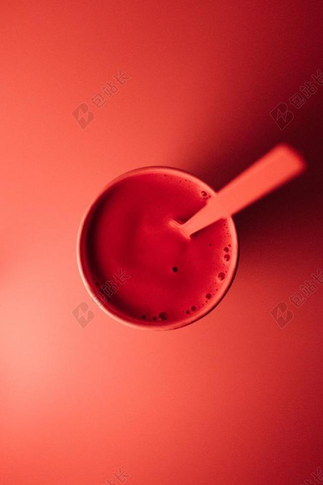红色的果汁背景图片