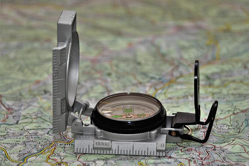 指南针 承罗盘 导航 方向 户外