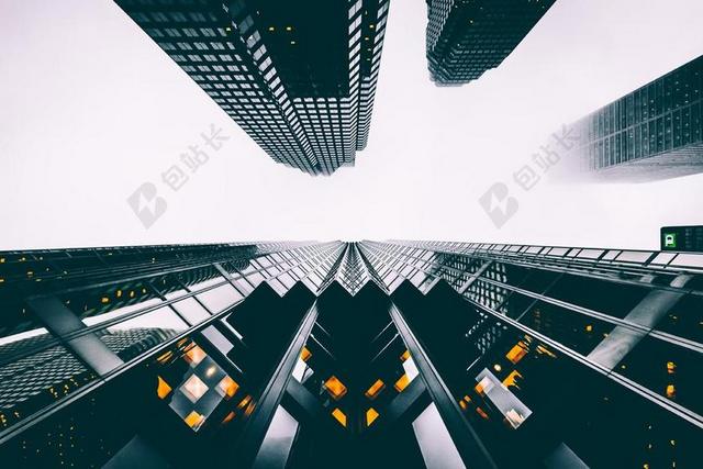 现代 结构 城市 光 未来