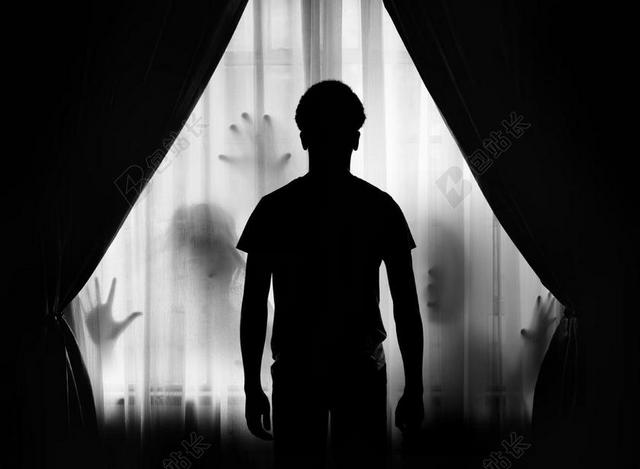 人 男子 成人 侧影 阴影 光 神秘 黑暗