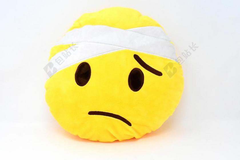 笑脸 面对 图释 悲伤 生病 快点好起来 情感 乐趣 颜色