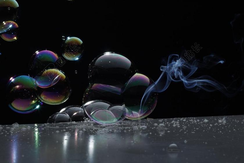 背景 略 颜色 烟 肥皂泡沫 镜像 肥皂 动态 丰富多彩