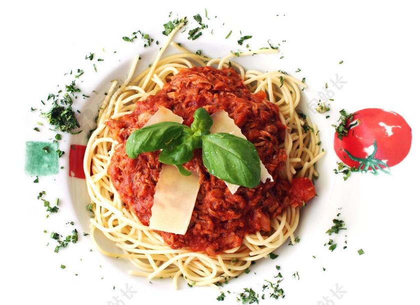 食品 面食 意大利面条 罗勒 健康 餐 晚餐 传统的 美食