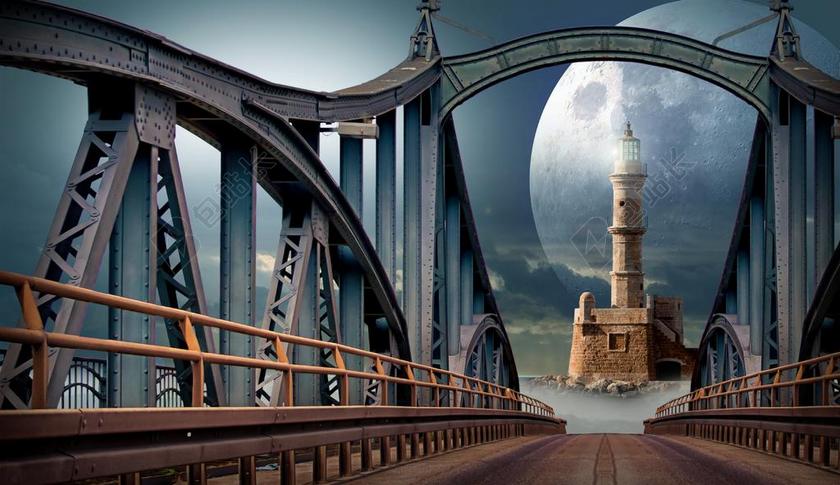 桥 月球 灯塔 行星 技术 科学 天空 研究 宇宙 癖