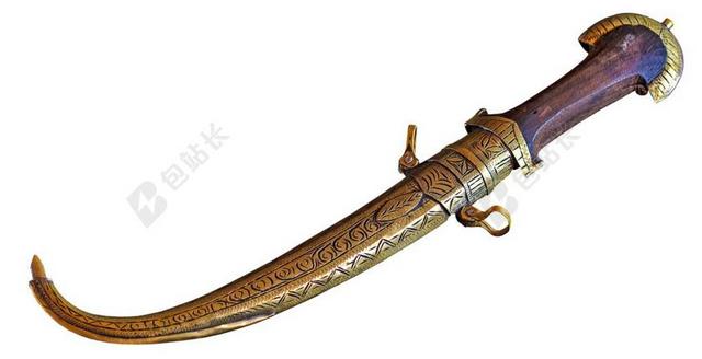 武器 老 句柄 隔离 钢 JAMBIYA 刀片 装饰 刀