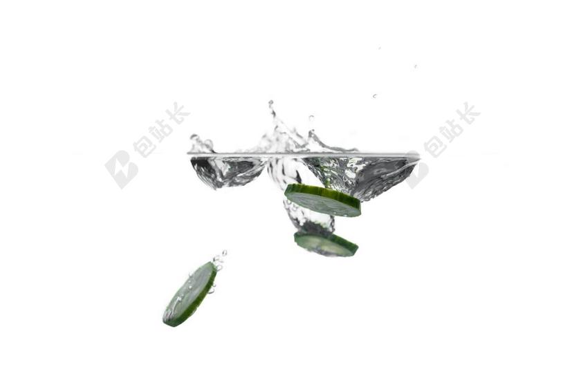 黄瓜 蔬菜 吃 食品 营养 水 注入 浸泡 蔬菜中的水