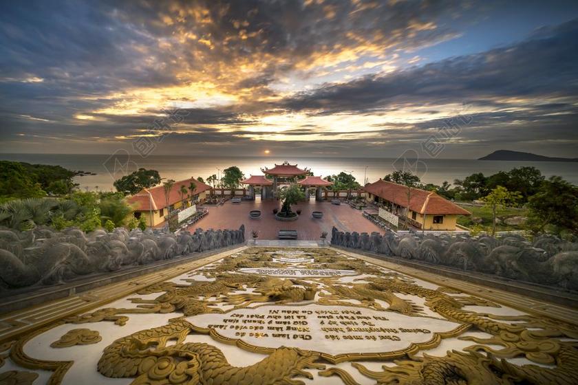 海滩 越南 寺庙 岛 亚洲 旅行 体系结构 脖子 历史