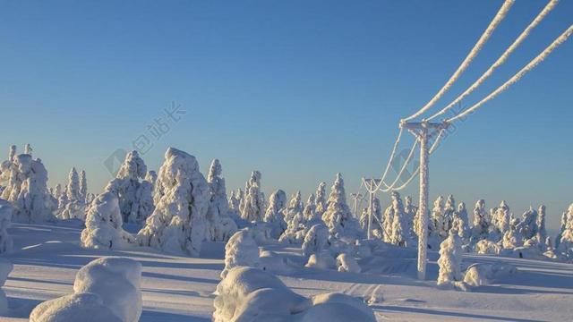 拉普兰 冬天 雪 寒冬 芬兰 冷 雪景 冬季的心情 性质