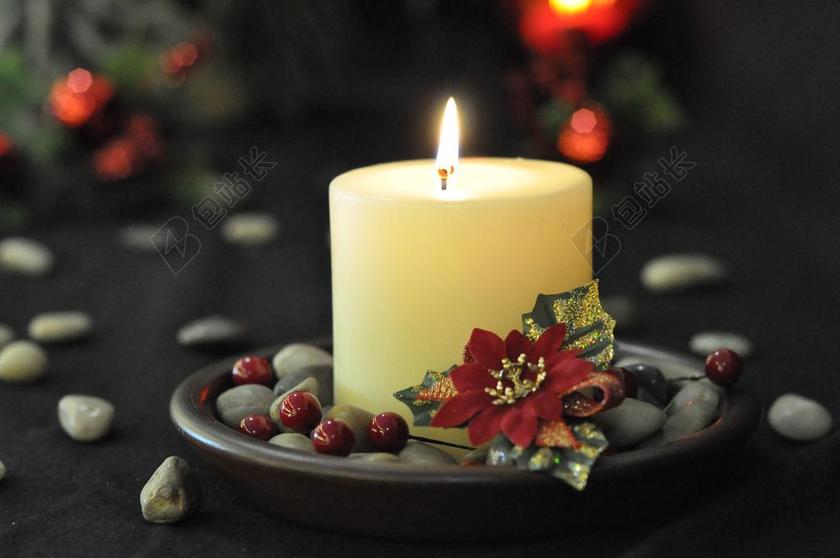 蜡烛 烛光 元旦 庆典 火焰 地平线 维罗纳的